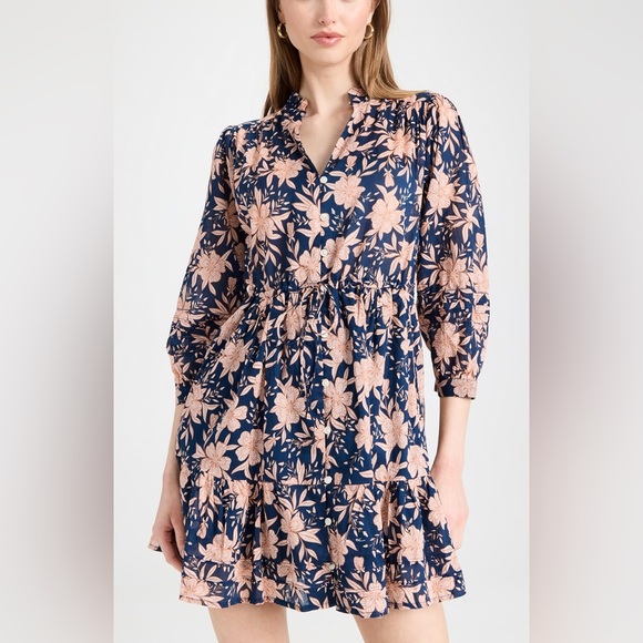 Trovata Dresses & Skirts - Trovata Birds of Paradis Yulia Floral Paloma Floral Long Sleeved Shirtdress | M